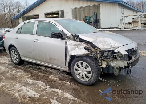 2009 Toyota Corolla Base из США, поврежденный, VIN JTDBL40E89J036531